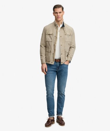 Merchant Ripstop Racer Jacke Image 3