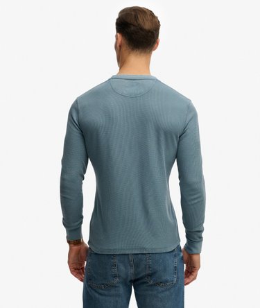 Haut Grandad Textur&eacute; L&eacute;ger Image 5