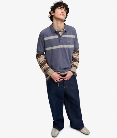 Bench Supersoft Logo Polo Shirt Image 4