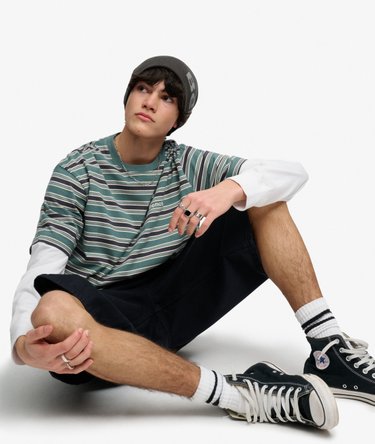 Bench Boxy Stripe T-shirt Image 1