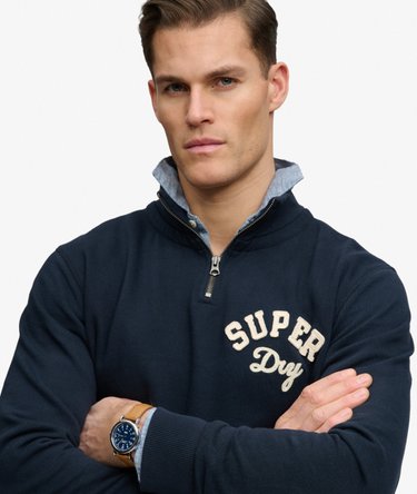 Vintage Athletic Half Zip Image 4