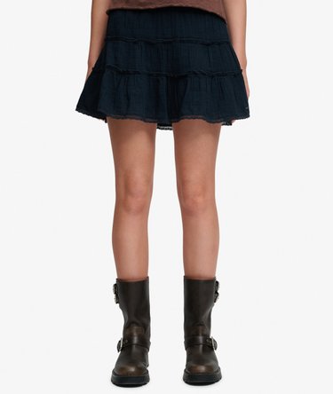 Cheesecloth Gelaagde Minirok Image 3