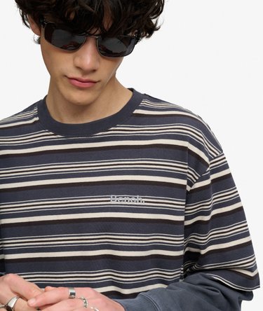 Bench Boxy Stripe T-shirt Image 3