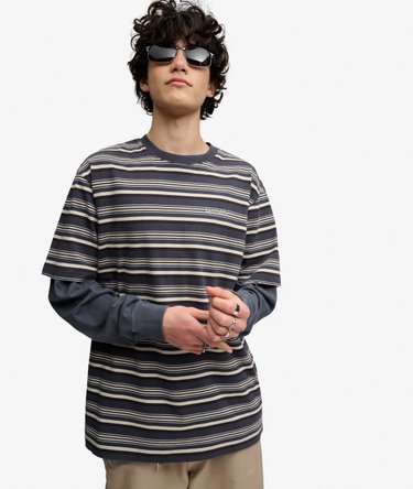 Bench Boxy Stripe T-shirt Image 1