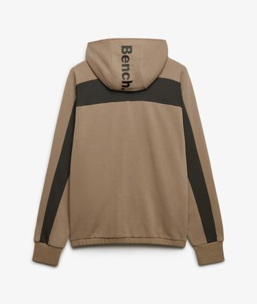 Bench Double Zip Hooded Stripe Sweatshirt Image 7
