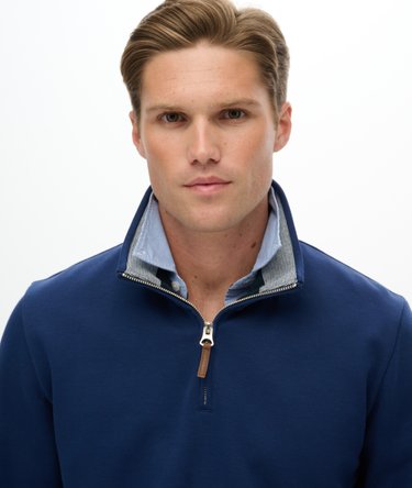 Core Pique Half Zip Sweatshirt Image 4
