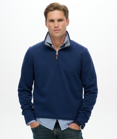 Core Pique Half Zip Sweatshirt Image 1