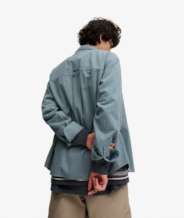 Bench Skater Check Long Sleeve Shirt Image 4