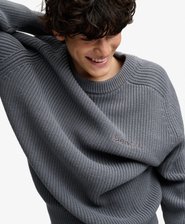 Bench Ribbed Boxy Jumper