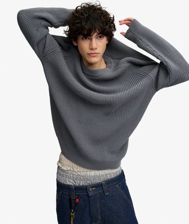 Bench Ribbed Boxy Jumper Image 3