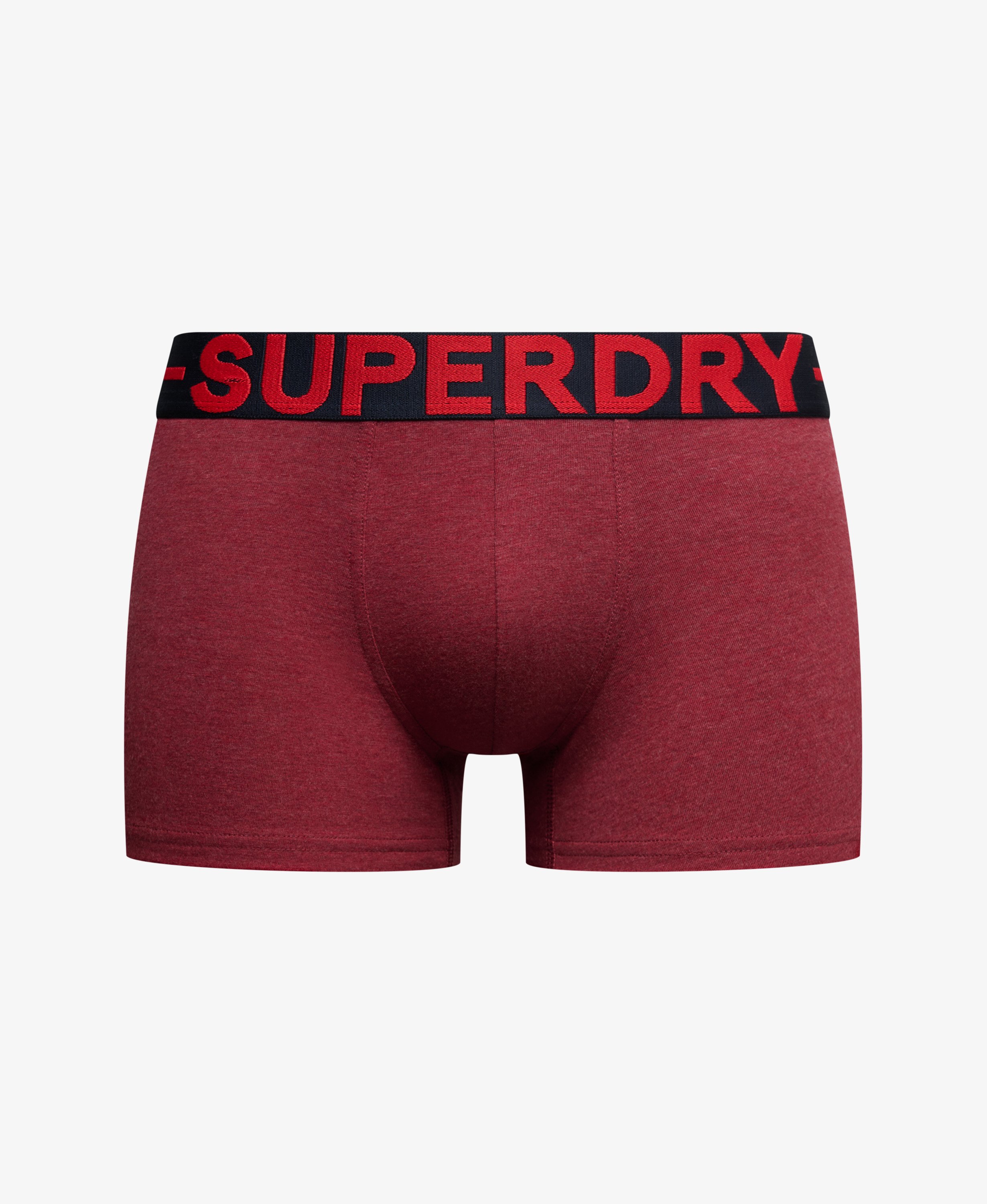 mens Trunk Triple Pack in OPTIC/KELLY NEON | Superdry UK