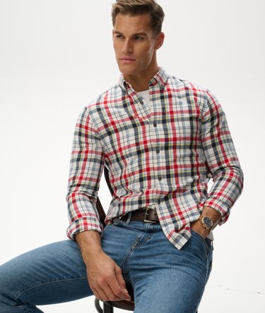 Chemise &agrave; Carreaux Vintage Image 2