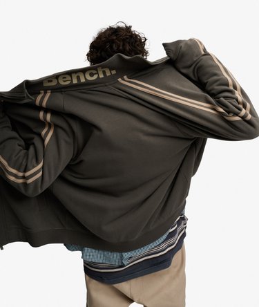 Bench High Neck Stripe Track Top Image 4