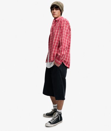 Bench Skater Check Long Sleeve Shirt Image 2
