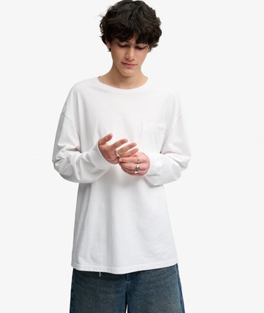 Bench Boxy Long Sleeve Pocket Top Image 1