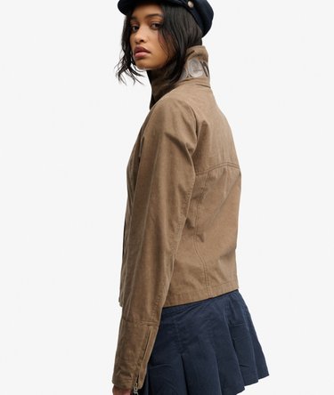 Bench High Neck Peached Jacket Image 4
