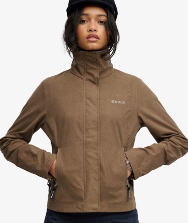 Bench High Neck Peached Jacket Image 1