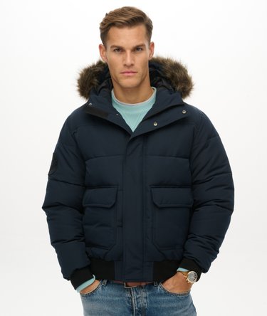 Everest Hooded Puffer Bomberjack Image 5