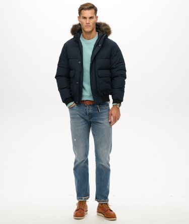 Everest Hooded Puffer Bomberjack Image 3