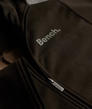 Bench Double Zip Hooded Stripe Sweatshirt Image 6