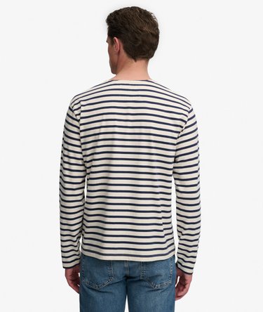 The Merchant Store - Stripe Long Sleeve Top Image 5