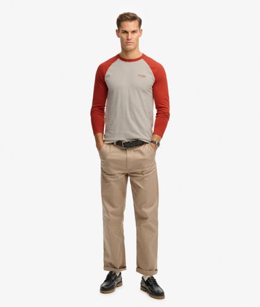 Essential Baseball Long Sleeve Top Image 3