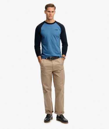 Essential Baseball Long Sleeve Top Image 3