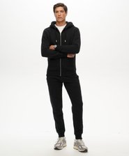 Joggers con Logo Vintage Ricamato