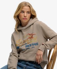 Tokyo Vintage Logo Relaxed Hoodie