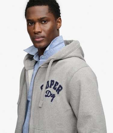 Vintage Athletic Zip-hettegenser Image 4