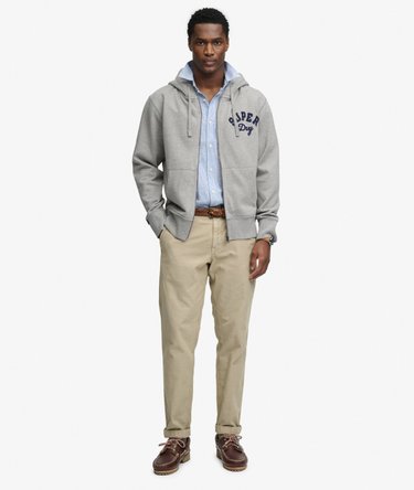 Vintage Athletic Zip-hettegenser Image 3