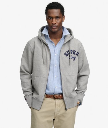 Vintage Athletic Zip-hettegenser Image 1