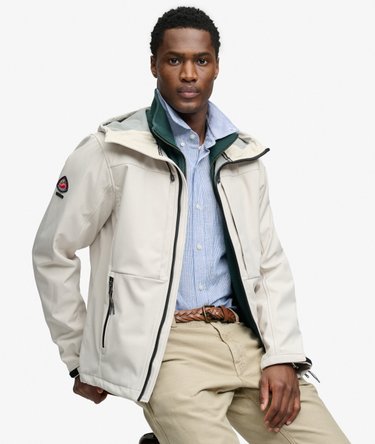 Hooded Softshell Trekker Jacket Image 2