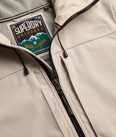 Hooded Softshell Trekker Jacket Image 7