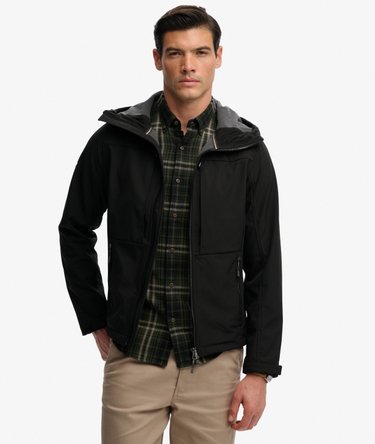 Softshell Trekker Jacke mit Kapuze Image 5