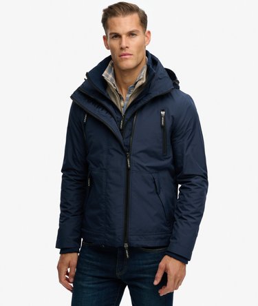 Hooded Mountain Windbreaker Jacket Image 1