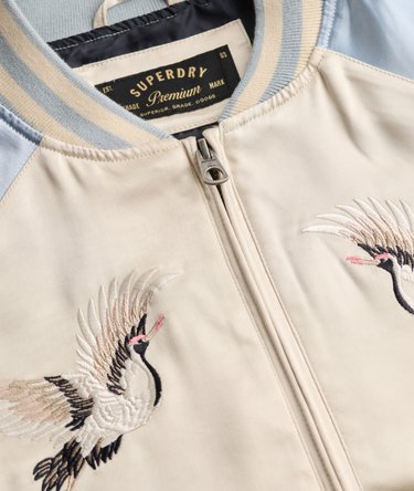 Suikajan Embroidered Bomber Jacket Image 7