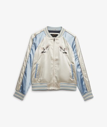 Suikajan Embroidered Bomber Jacket Image 8