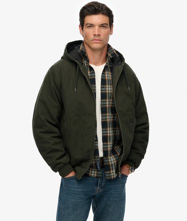Canvas Surplus Hooded Jacket Image 1