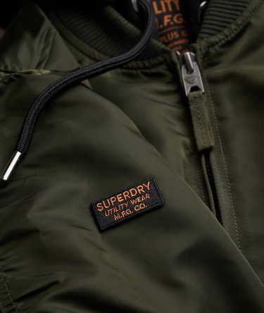 Hooded MA1 Bomber Jacket Image 7