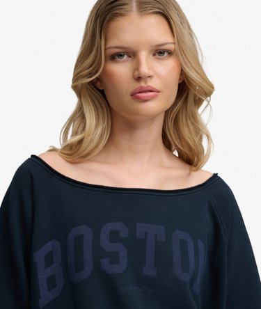 Athletic Essentials Bardot-Sweatshirt Image 4