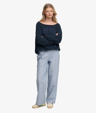 Athletic Essentials Bardot-Sweatshirt Image 2