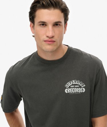 Record Label Oversized T-Shirt Image 3