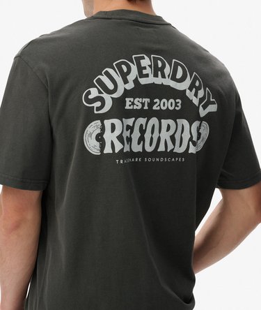 Record Label Oversized T-Shirt Image 1