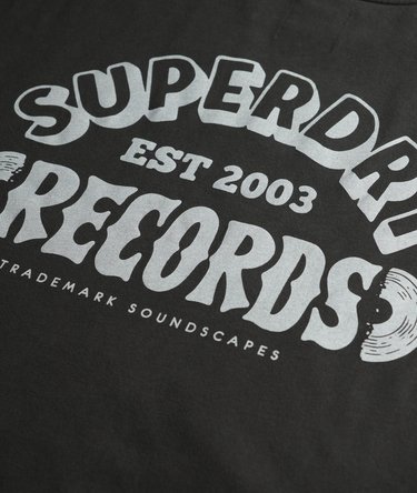 Record Label Oversized T-Shirt Image 5