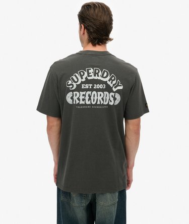 Record Label Oversized T-Shirt Image 4