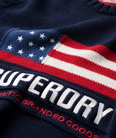 Vintage Athletic Knit Jumper Image 4