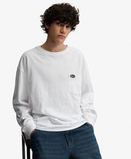 L&aring;ng&auml;rmad T-shirt med ficka