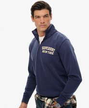 Vintage Athletic Zip Half-Zip Jumper