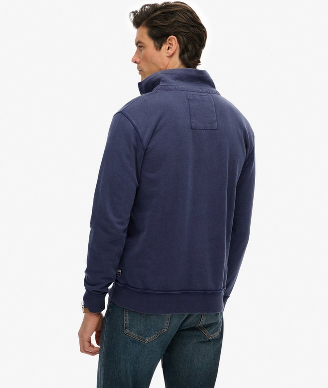Vintage Athletic Zip Half-Zip Jumper More Colours Available Price £27.49 Price reduced from £54.99 to You Save 50%